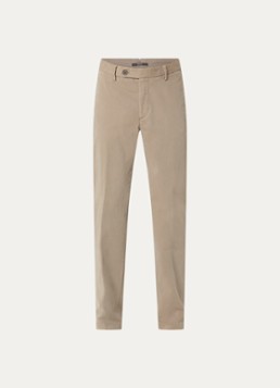 Boggi Milano Heren Straight fit joggingbroek met steekzakken in de kleur Beige