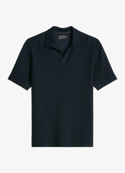 Marc O'Polo Heren Regular fit polo in de kleur Donkerblauw