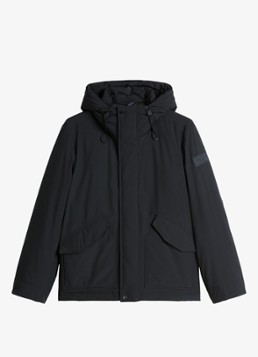 Marc O'Polo Heren Parka met steekzakken in de kleur Zwart