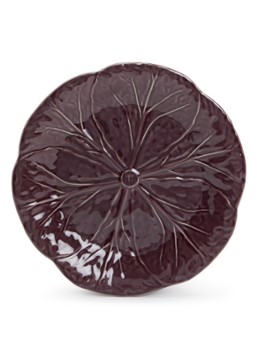 Bordallo Pinheiro Cabbage dinerbord 27 cm Aubergine - Deal