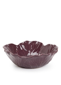 Bordallo Pinheiro Cabbage serveerschaal 14 cm Aubergine - Deal