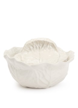 Bordallo Pinheiro Cabbage terrine met deksel 15 cm Gebroken wit - Deal