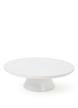 Broste Copenhagen Nordic Sand taartplateau 30 cm Lichtgrijs - Deal
