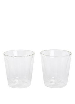 Bodum Canteen dubbelwandig caffè lungoglas 10 cl set van 2 Transparant - Deal