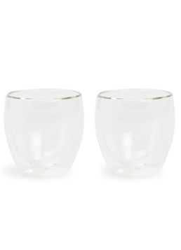 Bodum Pavina dubbelwandig drinkglas 25 cl set van 2 Transparant - Deal
