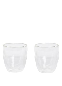 Bodum Pilatus dubbelwandig espressoglas 8 cl set van 2 Transparant - Deal