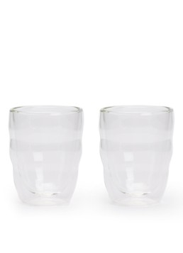 Bodum Pilatus dubbelwandig koffie- en theeglas 25 cl set van 2 Transparant - Deal