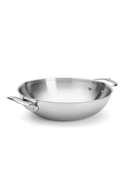 De Buyer Affinity wokpan ø 32cm Zilver - Deal
