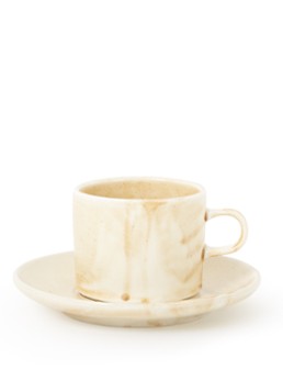 HKliving Chef kop en schotel 22 cl Creme - Deal