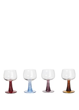 HKliving AGL4490 wijnglazen mix set van 4 - Deal