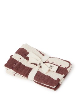 HKliving Servetten 30 x 30 cm set van 2 Roodbruin - Deal