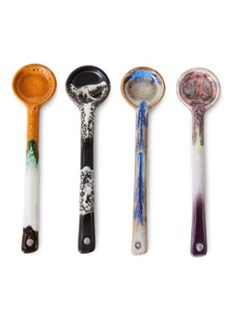 HKliving Force koffielepel set van 4 Multicolor - Deal