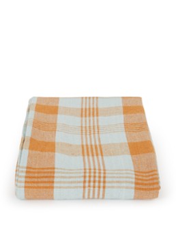 HKliving Vida tafelkleed in linnenblend 180 x 180 cm Turquoise - Deal