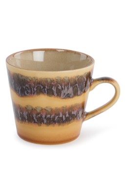 HKliving 70s Ceramics kopje 33 cl Mosterd - Deal
