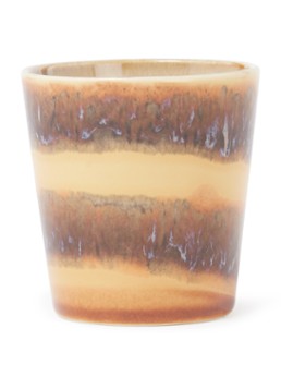 HKliving Cliffs koffiekopje 23 cl Bruin - Deal