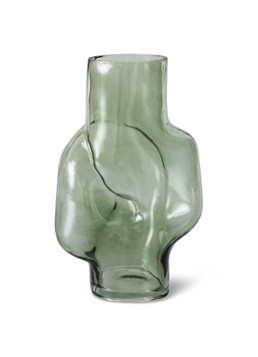 HKliving Gleam High vaas 32 cm Olijfgroen - Deal