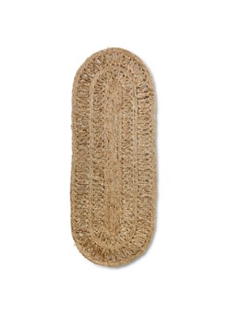 HKliving Soleil vloerkleed van jute Donkerbeige - Deal