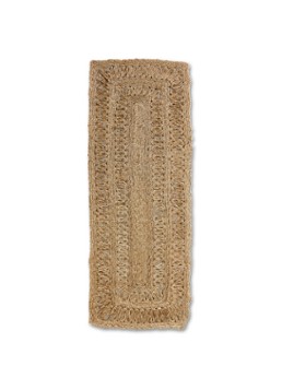 HKliving Soleil vloerkleed van jute 200 x 70 cm Lichtbruin - Deal