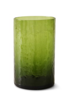 HKliving Tube longdrinkglas 40 cl Olijfgroen - Deal