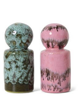HKliving Baroque peper- en zoutmolen Groen - Deal