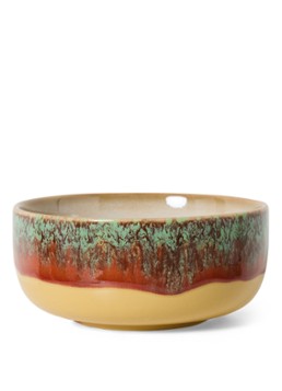 HKliving Dessert kom 12,5 cm Oranjebruin - Deal