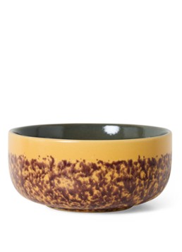HKliving Bay dessert kom 12,5 cm Bruin - Deal