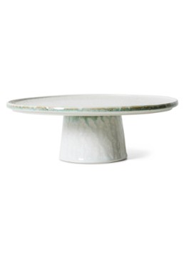 HKliving Smudge M taartplateau 26 cm Lichtblauw - Deal