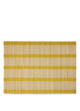 HKliving Placemat 45 x 33 cm Donkergeel - Deal