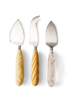 HKliving Kaasmes set van 3 Beige - Deal