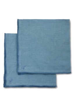 HKliving Ease servetten 50 x 50 cm set van 2 Blauw - Deal