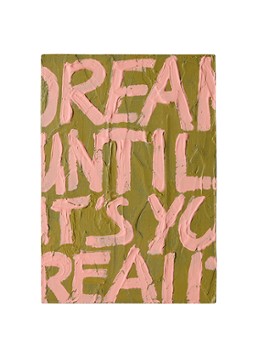 HKliving Pocket Exhibit: Manifest wandelement 30 x 21 cm Multicolor - Deal