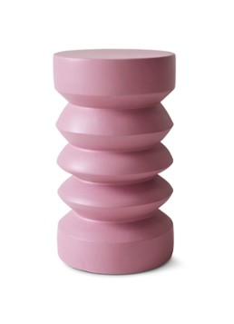 HKliving Bijzettafel 41 x Ø23 cm Roze - Deal