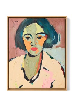 HKliving Self-Made wandelement 43 x 53 cm Bruin - Deal