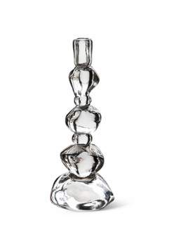 HKliving Nienke Sikkema kandelaar 32,5 cm Transparant - Deal