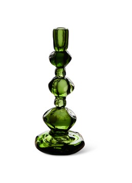 HKliving Nienke Sikkema kandelaar 32,5 cm Groen - Deal