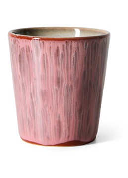 HKliving 70s Ceramics mok Roze - Deal