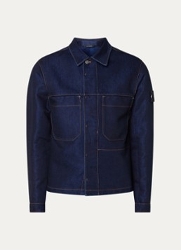 Stone Island Heren S0J17 spijkerjas met borstzakken in de kleur Indigo, maat: M
