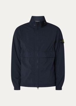 Stone Island Heren S0345 Windjack met steekzakken in de kleur Donkerblauw, maat: M