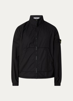 Stone Island Heren S0003 jack met steekzakken en logo in de kleur Zwart, maat: S