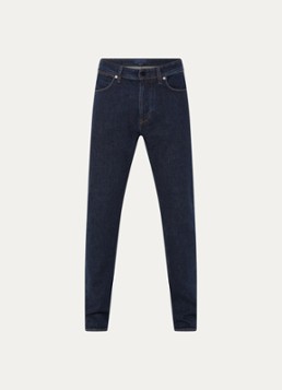 Stone Island Heren S0J12 slim fit jeans met donkere wassing in de kleur Blauw, maat: 33