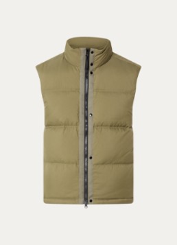 Stone Island Heren S0483 gewatteerde bodywarmer met donsvulling in de kleur Mosgroen, maat: M