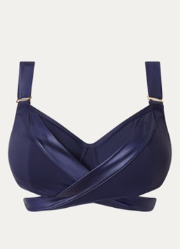Marlies Dekkers Dames Cache Coeur bikinitop met beugel in de kleur Donkerblauw