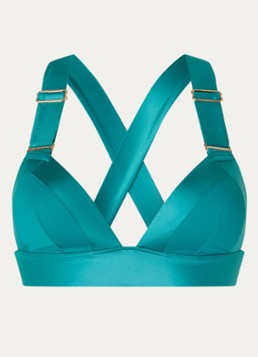 Marlies Dekkers Dames Cache Coeur voorgevormde bikinitop in de kleur Zeegroen