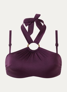 Marlies Dekkers Dames Tanit voorgevormde halter bikinitop met beugelondersteuning in de kleur Paars