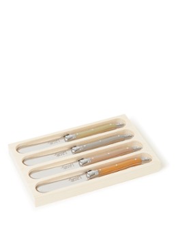 Laguiole Style de Vie Botermes set van 4 Lichtbruin - Deal