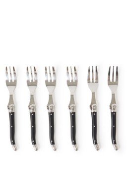 Laguiole Style de Vie Premium Line gebaksvork set van 6 Zilver - Deal