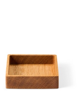 LIND DNA Onderzetter houder van hout Beige - Deal