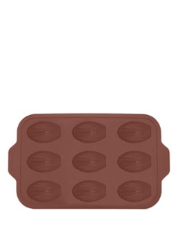Point-Virgule Siliconen bakvorm voor madeleines 9-vaks Bruin - Deal