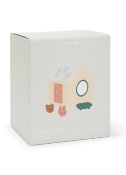 Liewood Lucas acitivity cube speelgoed huisje