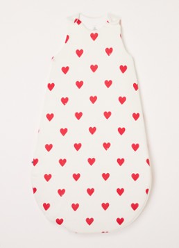 Petit Bateau Meisjes Gigoteuse trappelzak met print in de kleur Rood, maat: 68